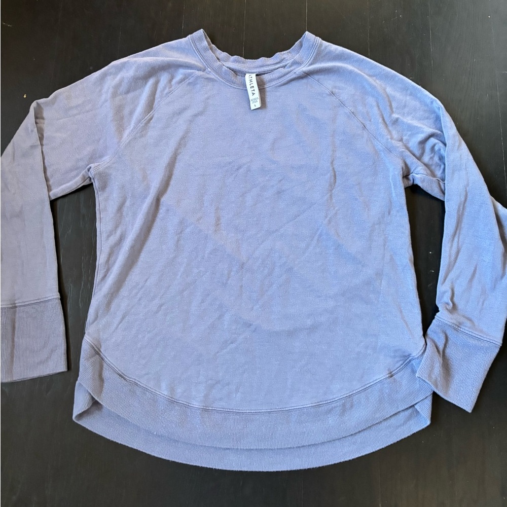 Athleta Mindset Pullover Modal Sweatshirt, Size L